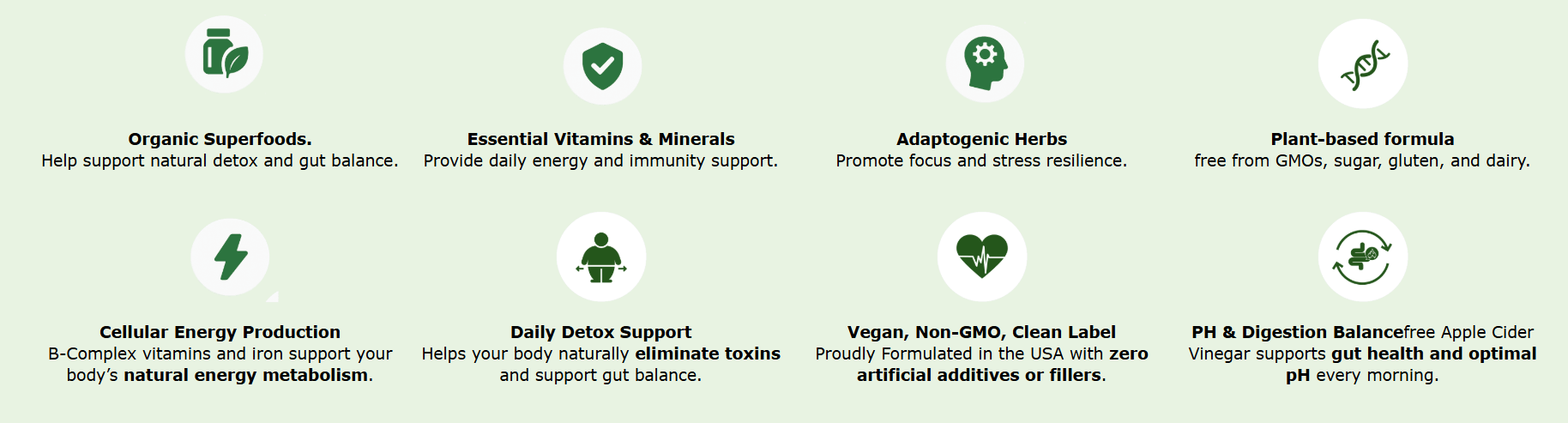 Benefits of Energize multivitamin